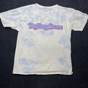 Rolling Stone T & B Shirt Youth XL 14-16 White Tie Dye Graphic Tee T-Shirt